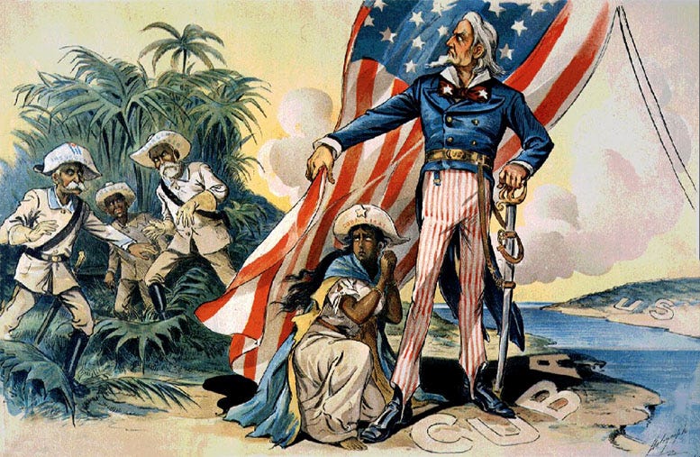 Figure 3: Cartoon of Spanish American War