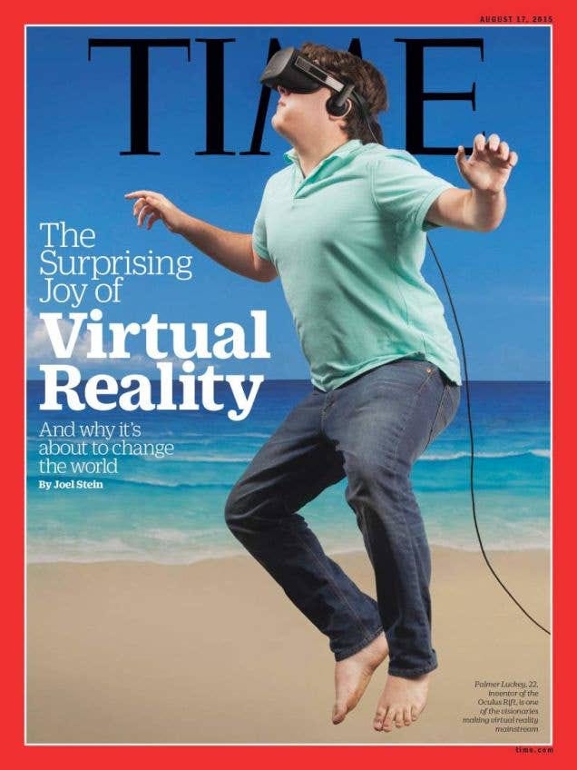 We're all Palmer Luckey on the cover of Time magazine | Eurogamer.net