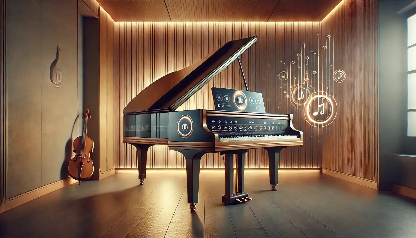 Futuristic Piano