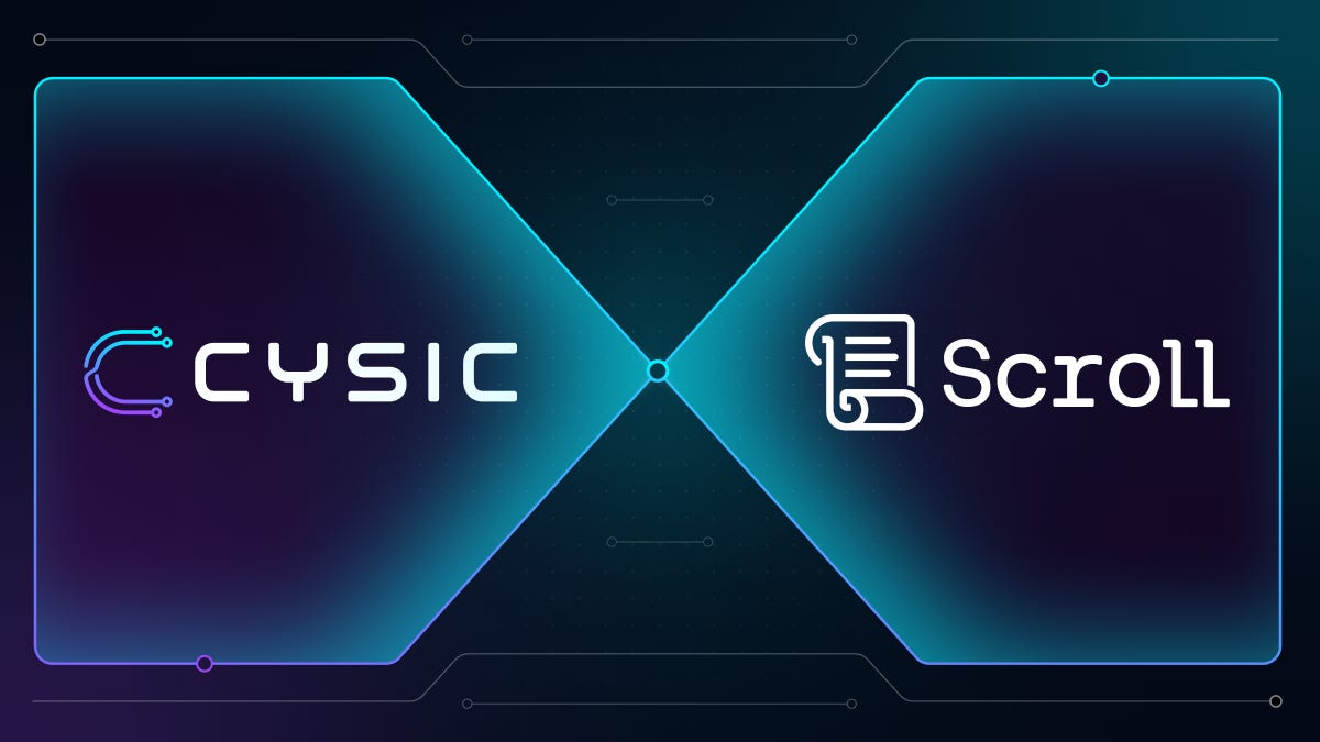 Cysic Powers Scroll with High-Performance ZK Computing to Scale Ethereum  Layer 2 | by Cysic | Oct, 2024 | Medium