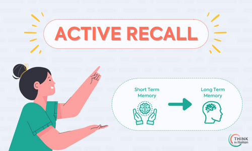 How to use active recall in language learning (no passive repetition!)