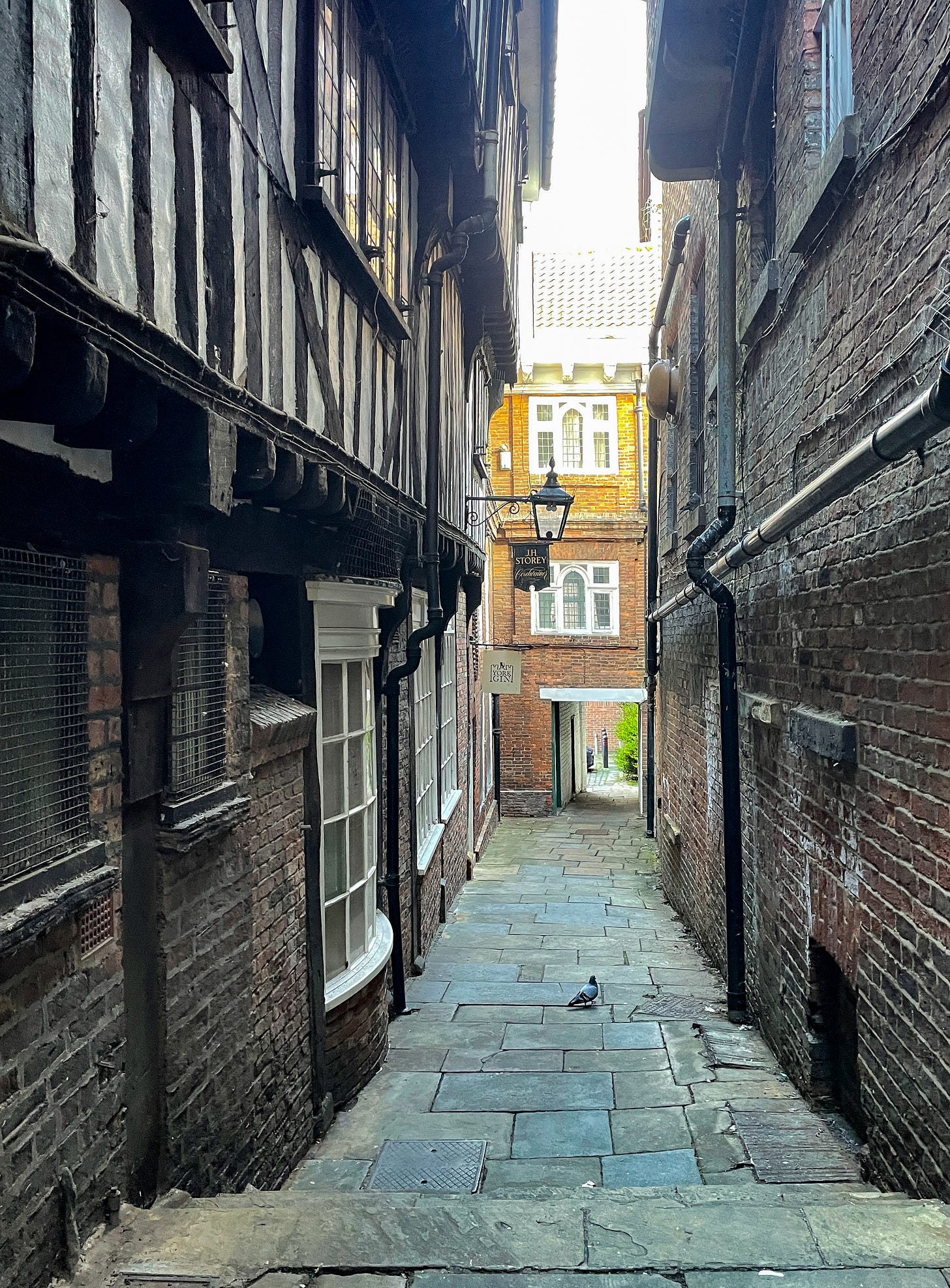 Lady Peckett's Yar, a snickelway in York, England.