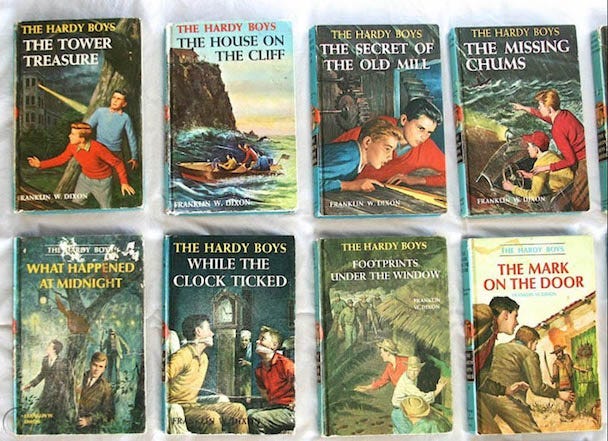 What Happened When A Pulitzer Winner Reread The Hardy Boys Books | by  Janice Harayda | Crow's Feet | Medium