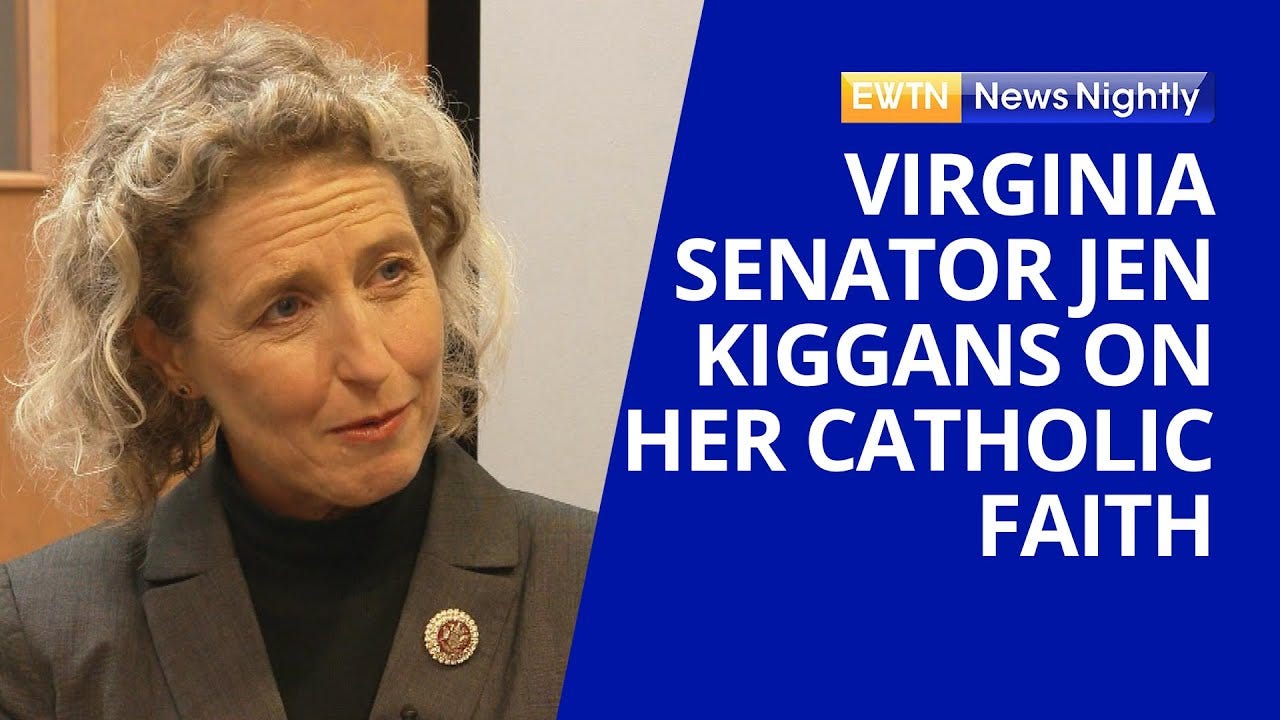 Virginia Senator Jen Kiggans on Her Catholic Faith & Politics | EWTN News  Nightly - YouTube