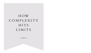Section Header: How Complexity Hits Limits