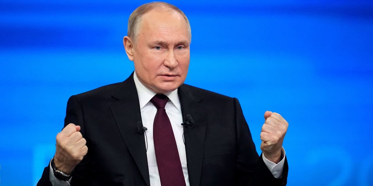 Putin Vows to Push On With Ukraine War Until Russia Reaches Its Goals - WSJ