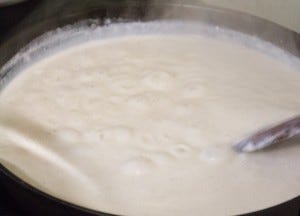 white milk gravy 