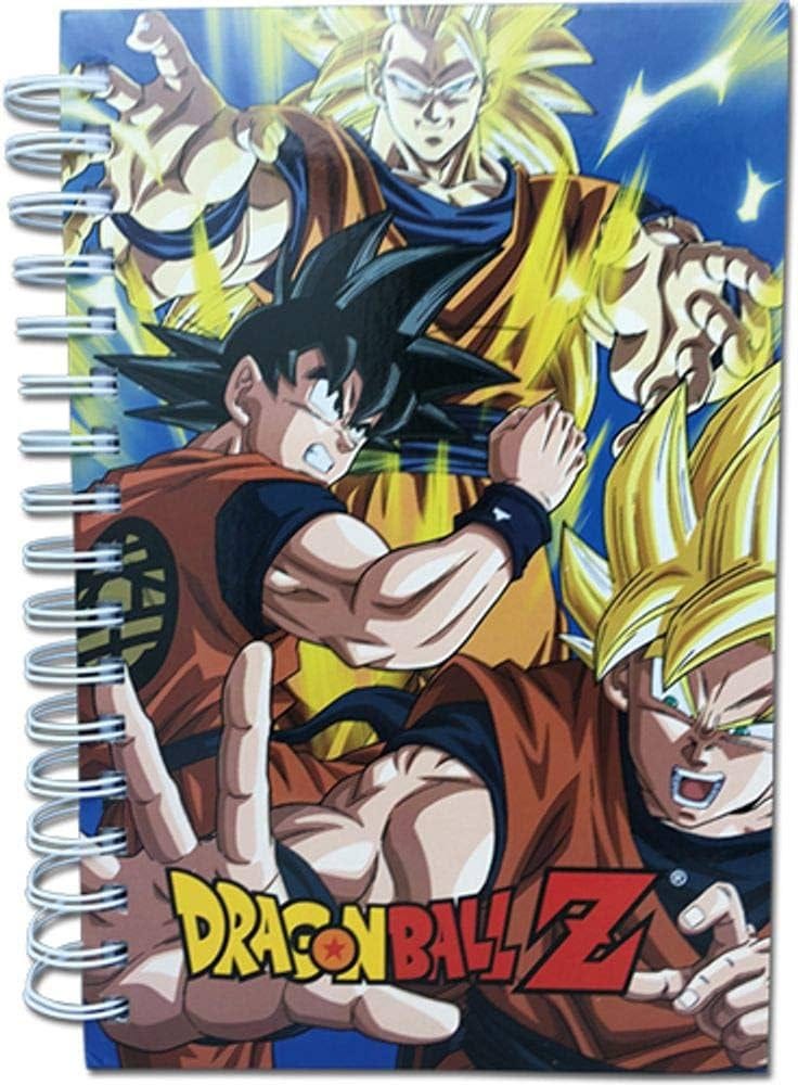 Amazon.com: Dragon Ball Z- Ss3Goku & Goku & Ssgoku - Cuaderno de tapa dura:  0699858436019: Productos de Oficina
