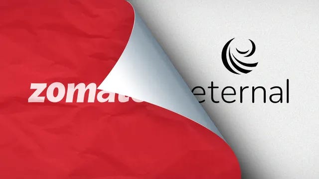 Zomato board approves renaming company to 'Eternal'