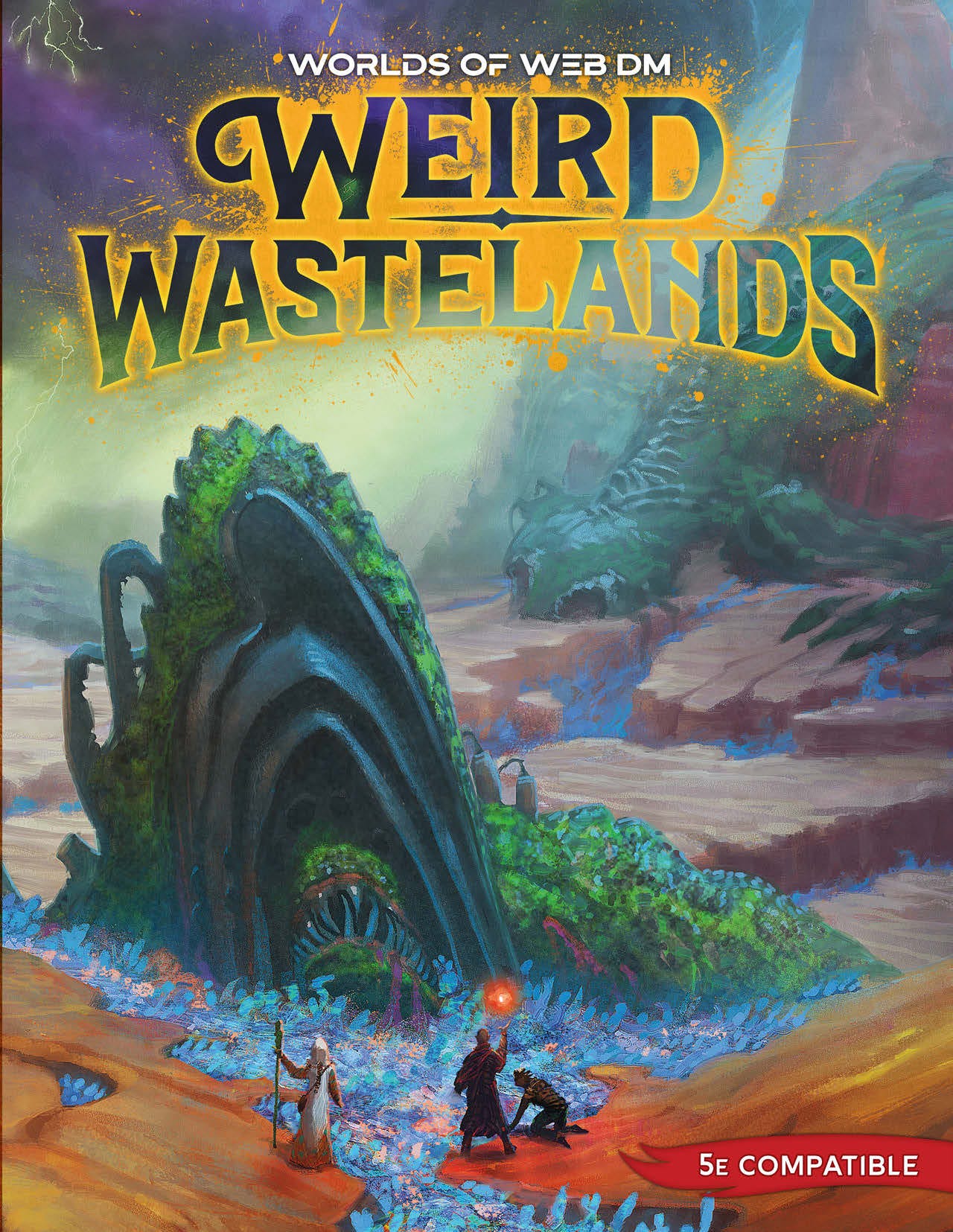 The cover for Worlds of Web DM: Weird Wastelands