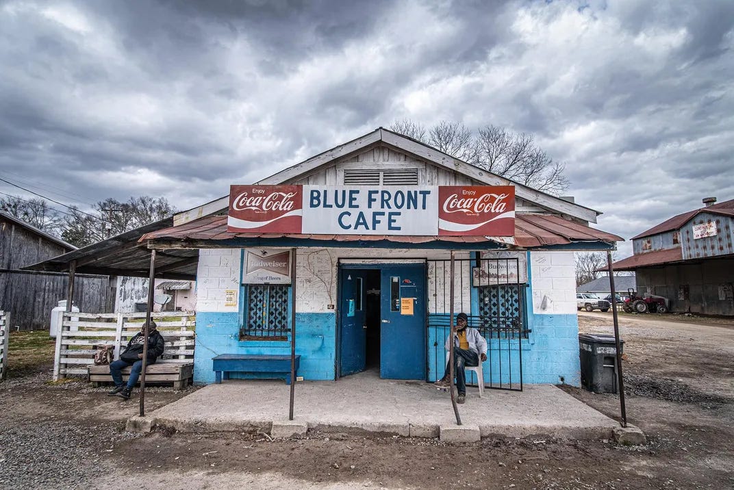 Blue Front Cafe exterior