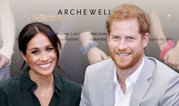 Meghan Markle and Prince Harry launch new brand with Archewell website and  mailing list | Royal | News | Express.co.uk