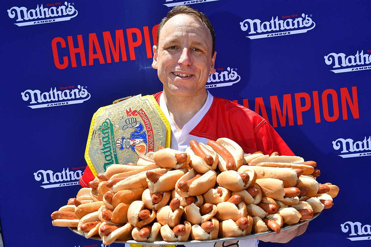 Why Is Joey Chestnut Banned from Nathan's Hot Dog Eating Contest? All About  the Pro Eater