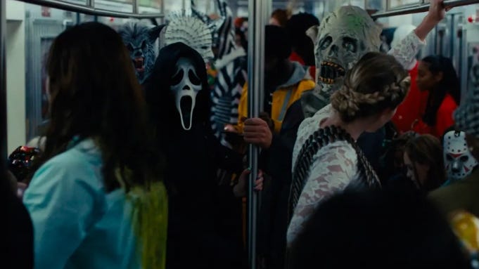 Scream 6 Easter Eggs, Subway Horror References Explained by Directors -  Variety