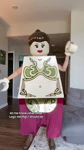 Emily Boe (@universeofemily) - Making Lego Huttslayer Leia! ⛓️💜 Thank you  guys so much for all your love on this absolutely UNHINGED cosplay😂 here’s  the build video for anyone interested! Printer: ...