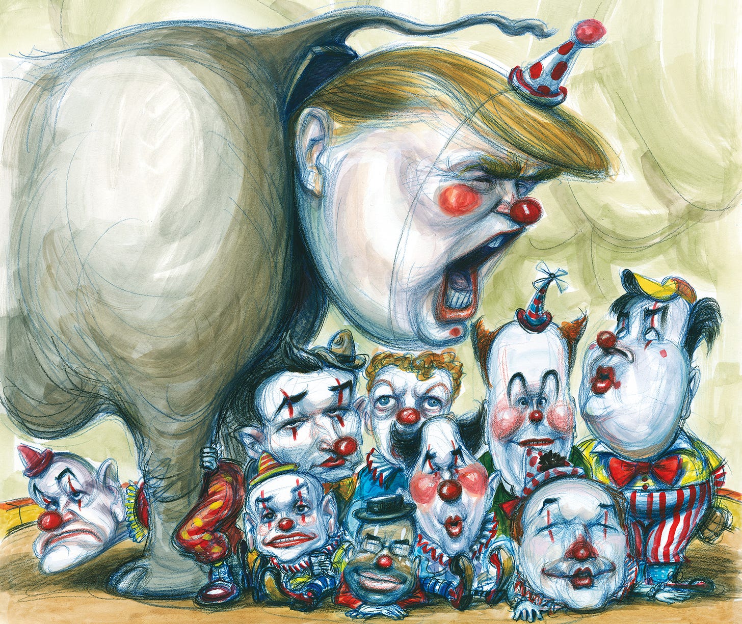 Inside the GOP Clown Car