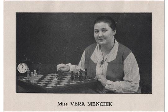 Remembering Vera Menchik (16-ii-1906 27-vi-1944) - British Chess News