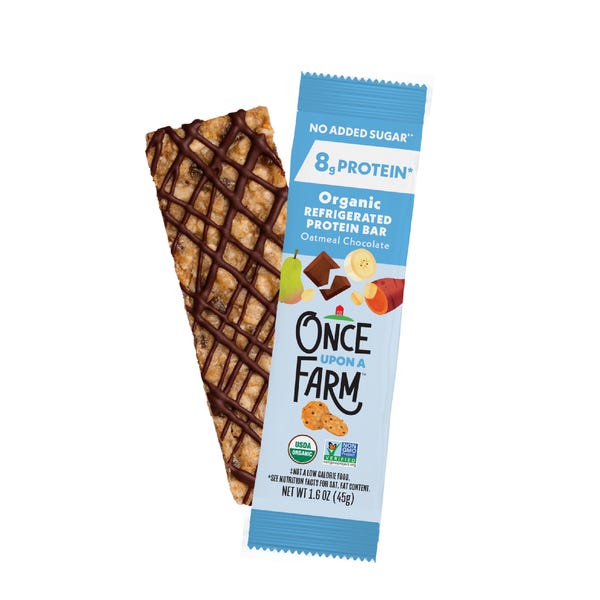 Refrigerated Protein Bar Oatmeal Chocolate – Once Upon a Farm