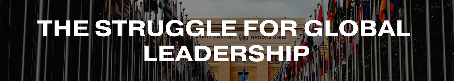 The Struggle for Global Leadership NATO AND THE GLOBAL ENDURING DISORDER