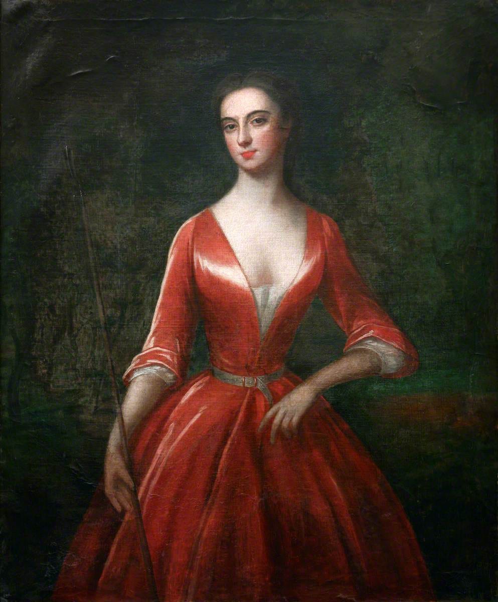 A Lady in a Red Dress | Art UK