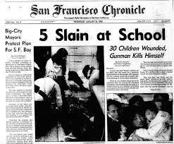 First Semiautomatic Weapons Ban OK'd After the Death of Five Stockton  School Children - Cal@170 by the California State Library