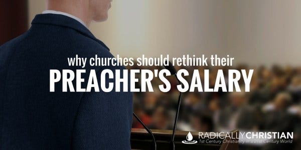 Paying the Preacher