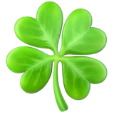 🍀 Four Leaf Clover on Apple iOS 10.2