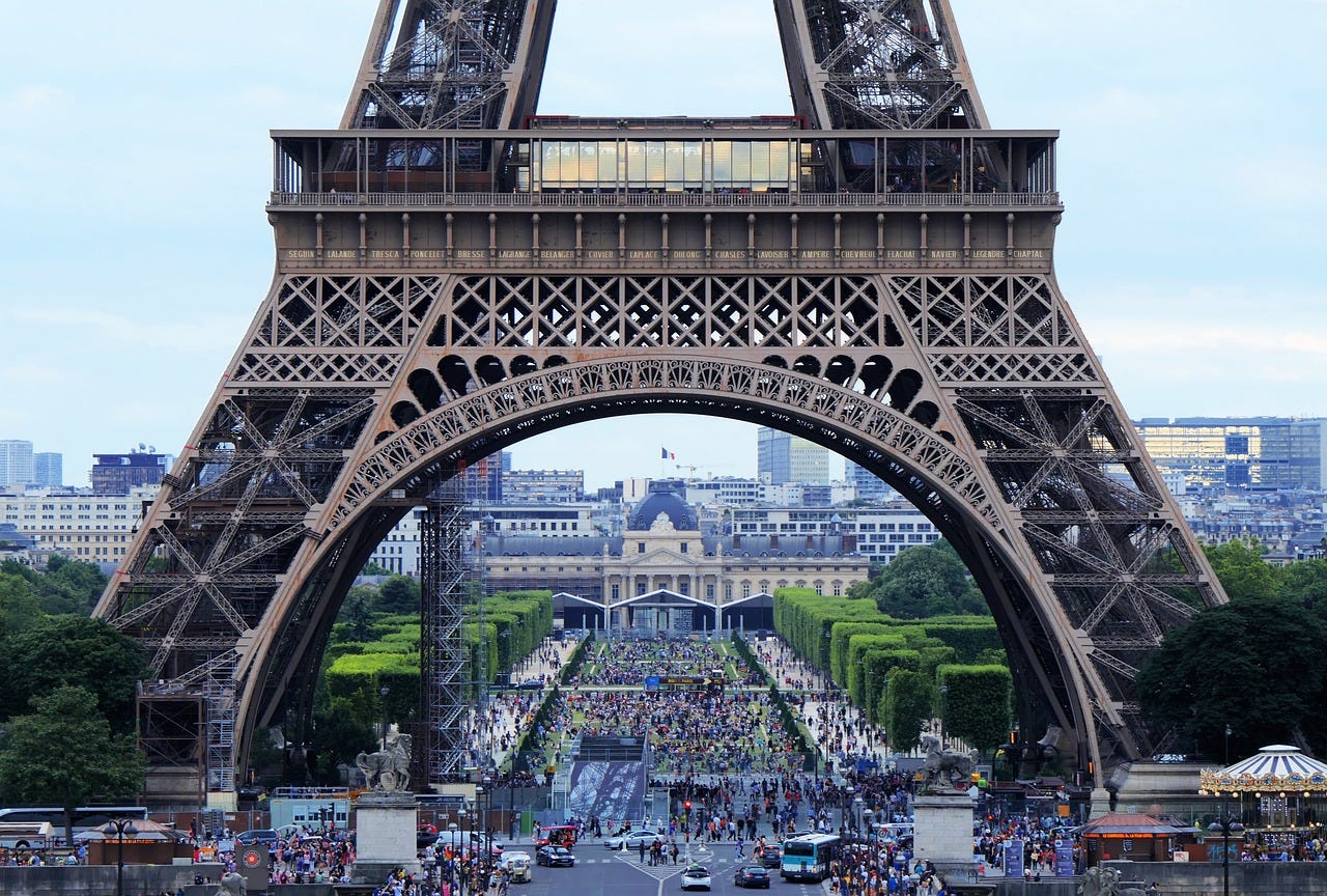 Eiffel Tower view, Paris