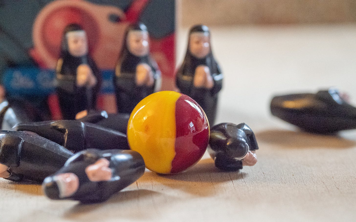 Nun bowling set