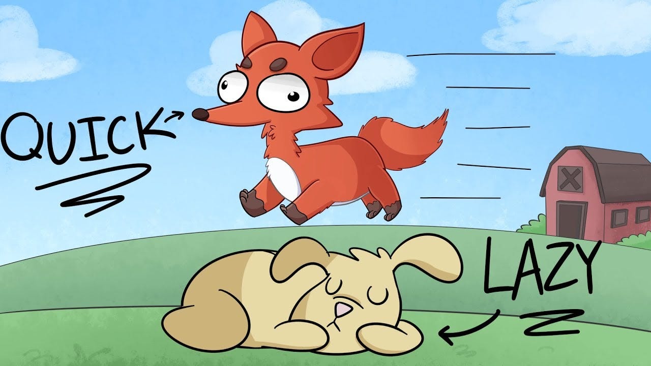 The Quick Brown Fox Jumps Over The Lazy Dog | TheOdd1sOut Wiki | Fandom