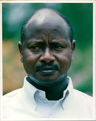 Vintage photo of Yoweri Museveni President of Uganda