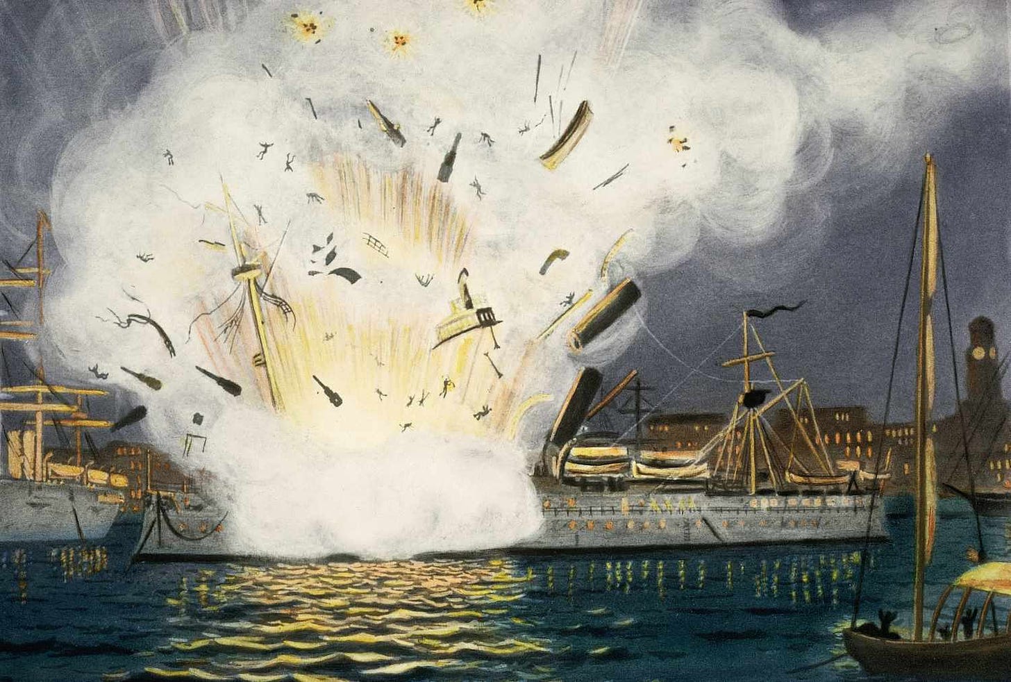 USS Maine Explosion and the Spanish-American War