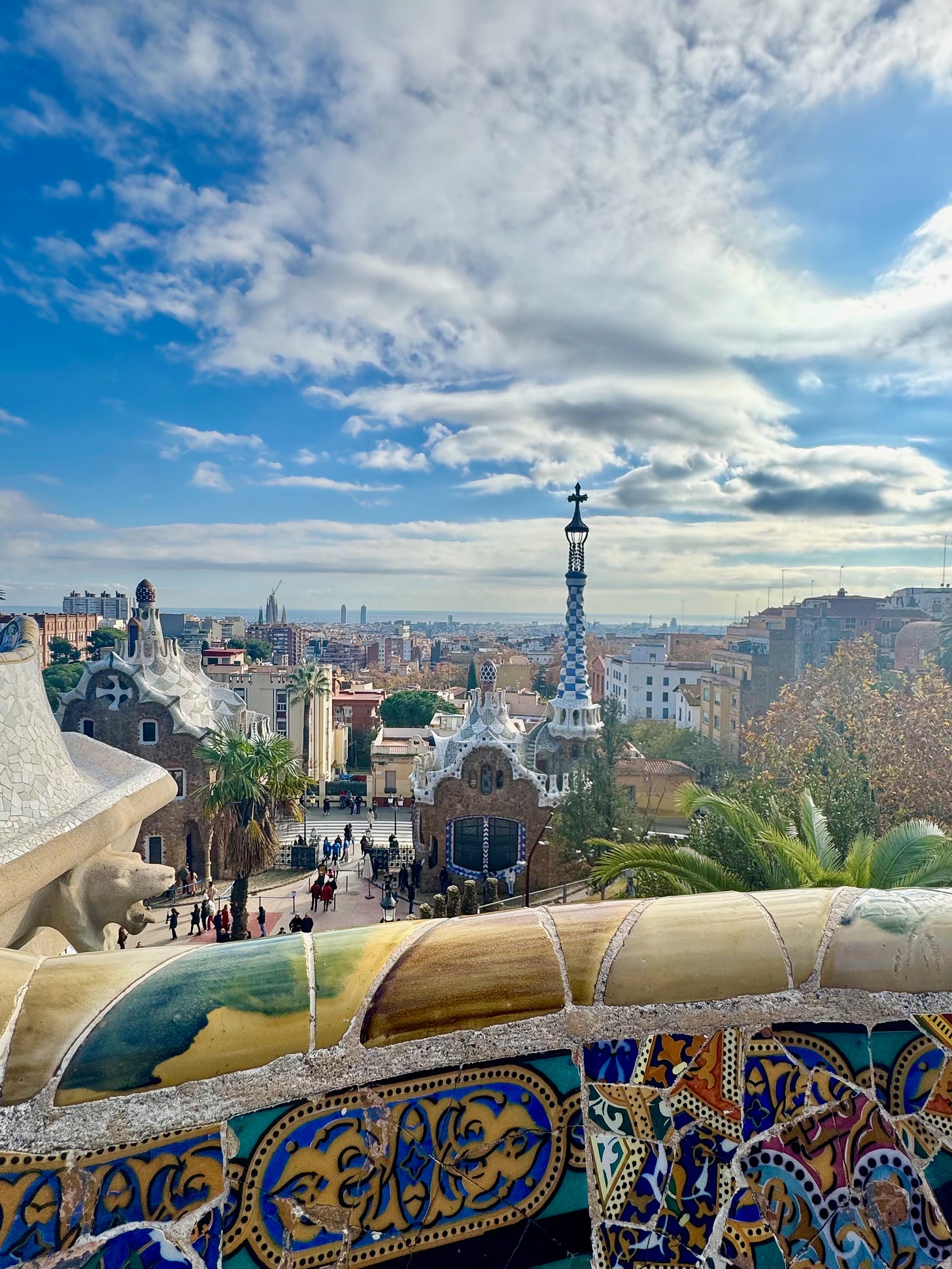 Park Güell, Barcelona, Spain