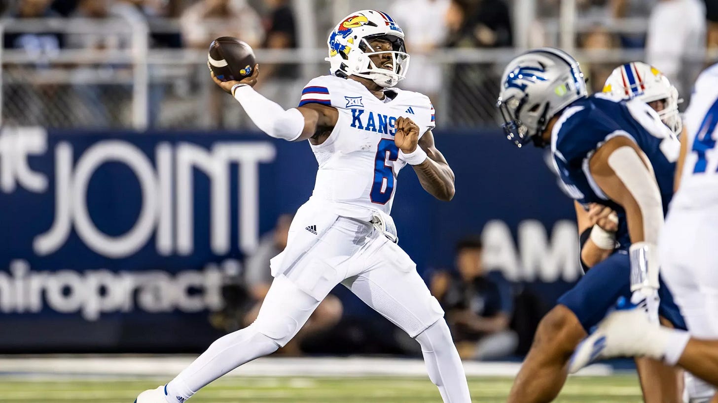 Jalon Daniels Honored on Johnny Unitas Golden Arm Award Watch List -  University of Kansas