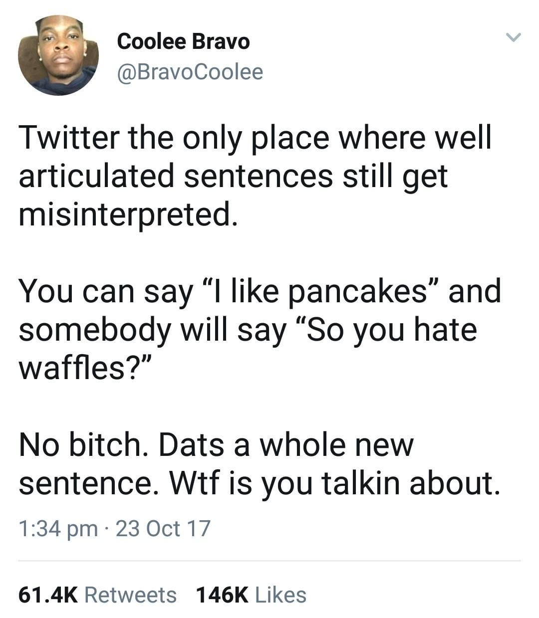 So you hate waffles? : r/BlackPeopleTwitter
