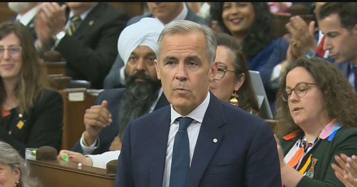 PM Mark Carney faces his first question in House of Commons