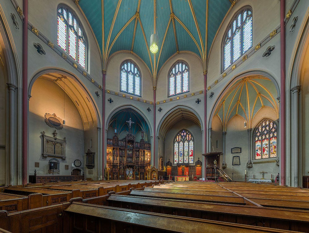 Interior of St. Dunstan in the West Church in London. Photo Credit: ©  Diliff via Wikimedia Commons.
