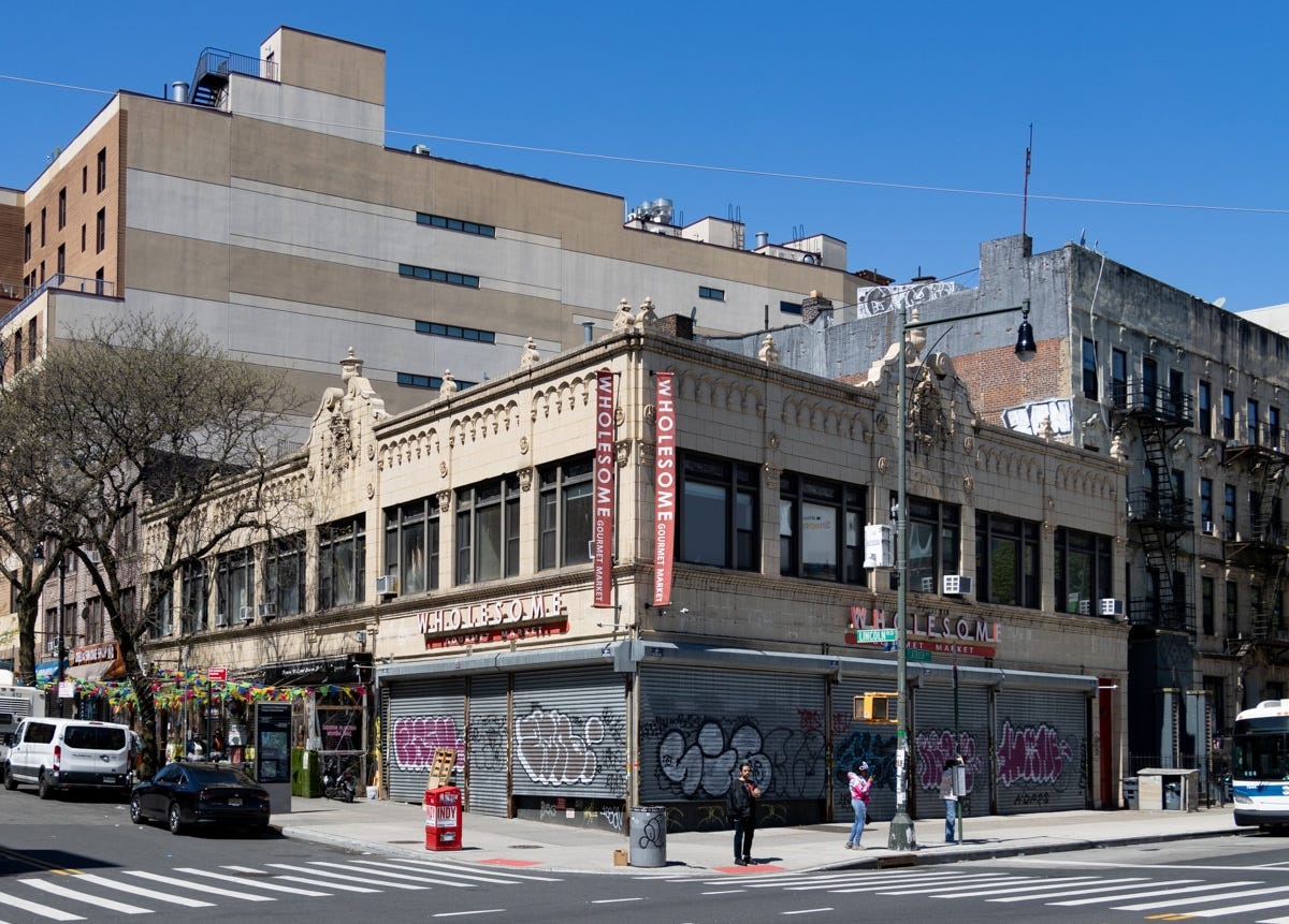 taxpayers - corner building in brooklyn with commercial storefronts