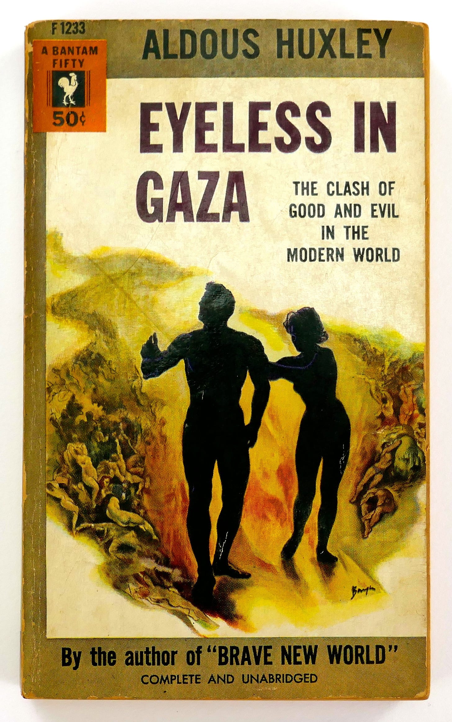 Eyeless in Gaza by Huxley, Aldous: Very Good - Mass Market Paperback (1954)  First Printing | Black Falcon Books