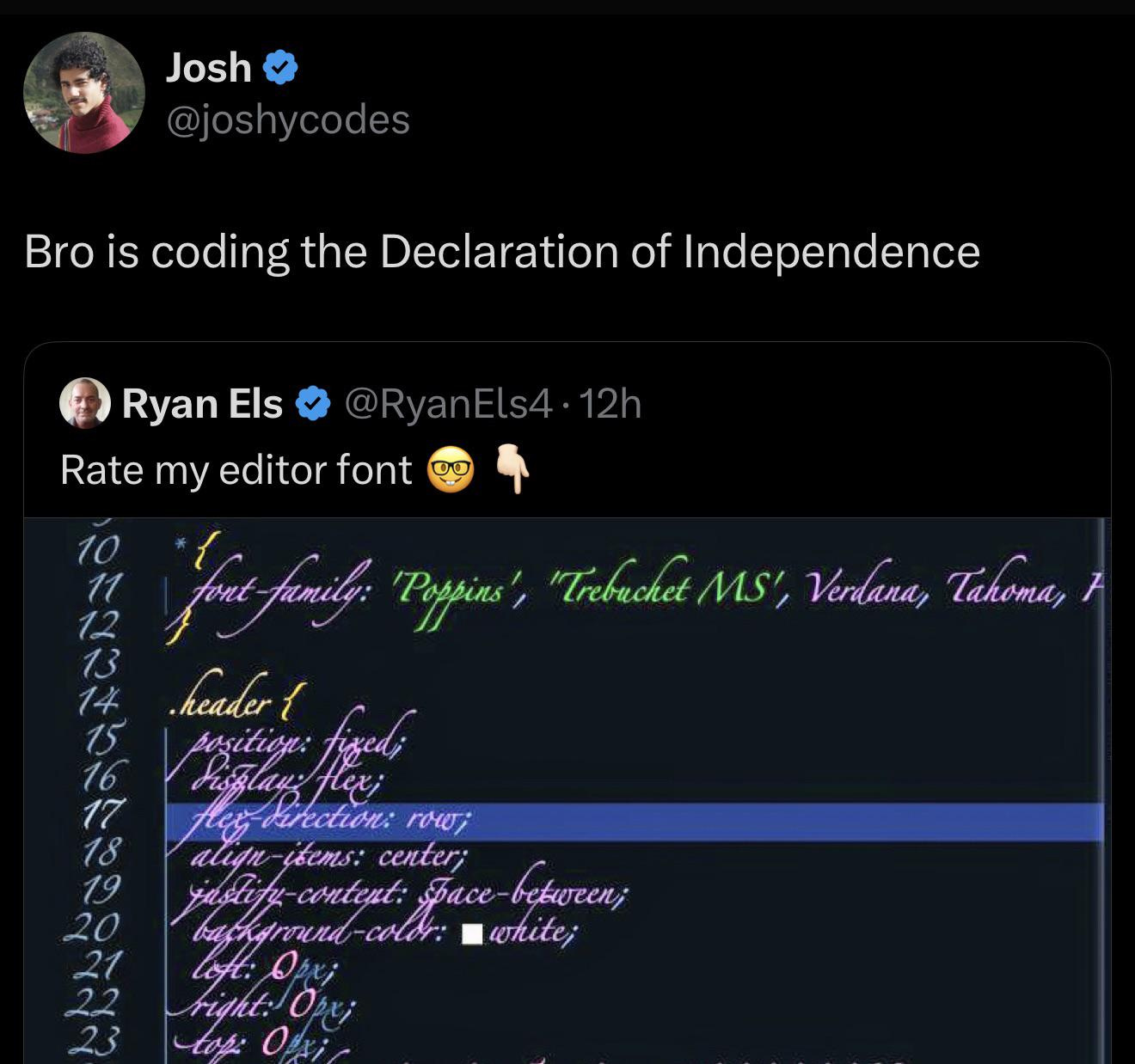 r/ProgrammerHumor - whatTheFont
