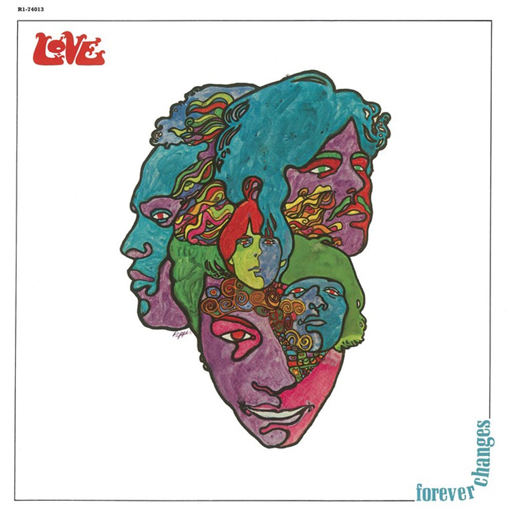 Juxtapoz Magazine - Sound and Vision: Love's "Forever Changes" With Cover  Illustration by Bob Pepper
