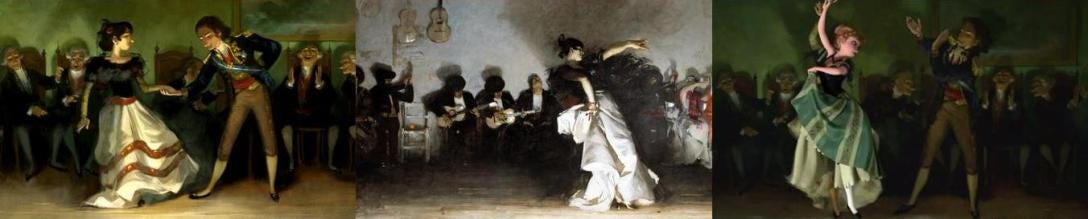 "El Jaleo", John Singer Sargent, 1882