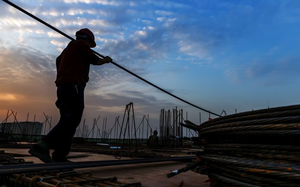 construction worker on construction site