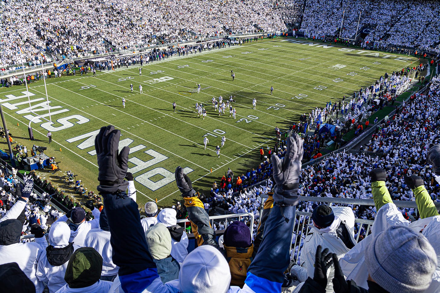 Football Look Back: 1986 Beaver Stadium Pictorial - Penn State - Official  Athletics Website