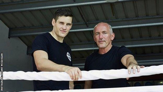 Shane McGuigan: Boxing coach reflects on his career and the influence of  father Barry - BBC Sport