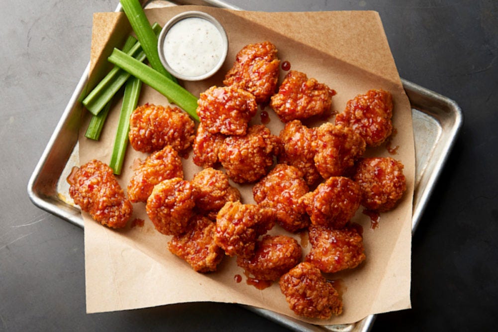 Buffalo Wild Wings gives boneless wings a meatier makeover | 2019-11-26 |  Food Business News