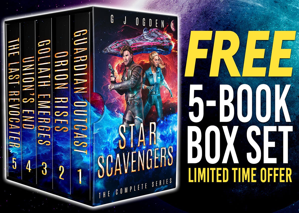 FREE SciFi box set Last Chance! by G J Ogden author
