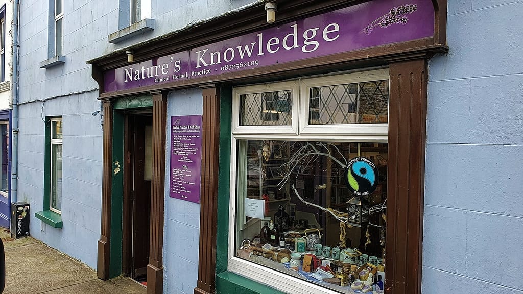 Nature's Knowledge on Main Street is one of my 10 favorite shops in Dingle.