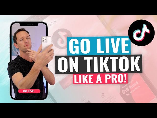 How to go LIVE on TikTok (like a Pro!) - YouTube