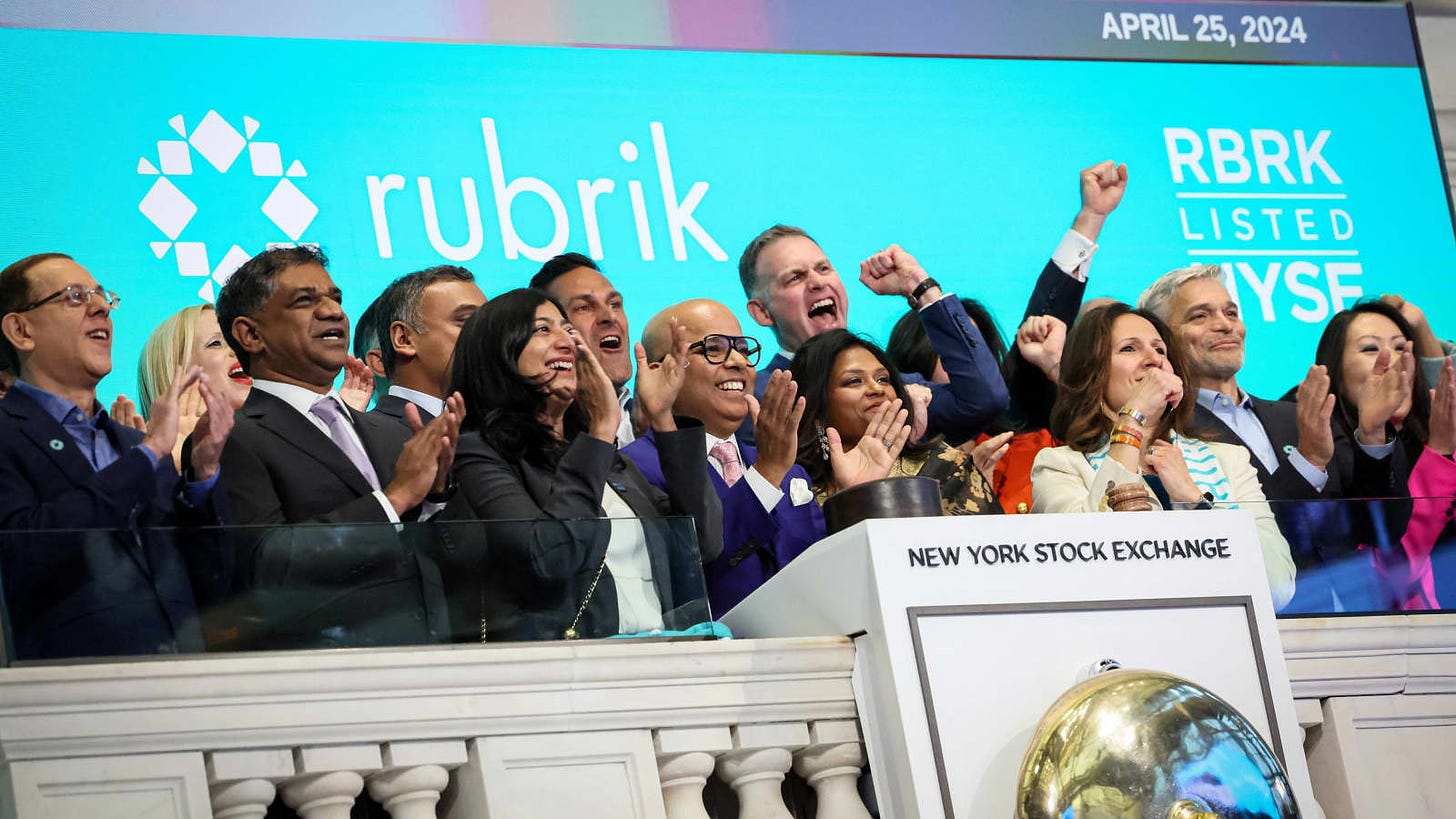 Rubrik IPO: (RBRK) starts trading on New York Stock Exchange
